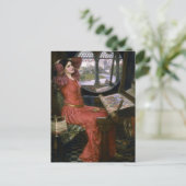 Carte Postale La Dame de Shalott de Waterhouse (Debout devant)