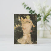 Carte Postale La Dame de Shalott - John William Waterhouse (Debout devant)