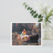 Carte Postale La Dame de Shalott, John William Waterhouse (Debout devant)