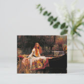 Carte Postale La Dame de Shalott John William Waterhouse (Debout devant)