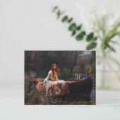 Carte Postale La Dame de Shalott par John William Waterhouse (Debout devant)