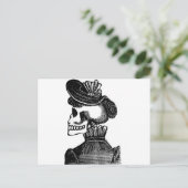 Carte Postale La Dame de Squelette. Vers le début des années 190 (Debout devant)