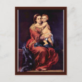 Carte Postale La Dame Du Rosaire (Devant)