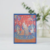 Carte Postale La Dame et la licorne / Audition (Debout devant)