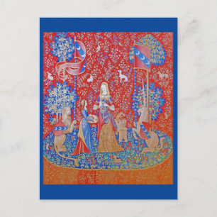 Carte Postale La Dame et la licorne / L'odeur