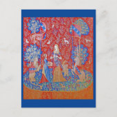 Carte Postale La Dame et la licorne / L'odeur (Devant)