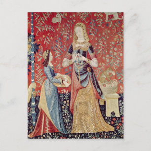 Carte Postale La Dame et la licorne : 'Odeur'
