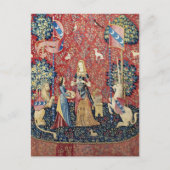 Carte Postale La Dame et la licorne, Odeur (Devant)