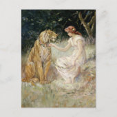 Carte Postale La dame et le tigre | Église Frederick Stuart (Devant)