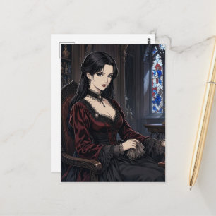 Carte Postale La Dame Vampire