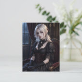 Carte Postale La Dame Vampire Blonde (Debout devant)