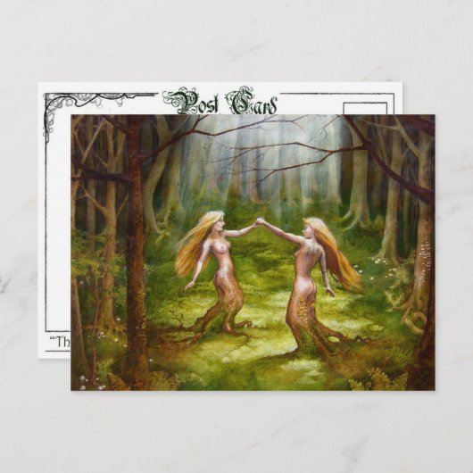 Carte Postale La Danse (Devant / Derrière)