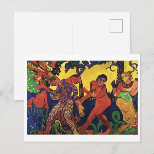 Carte Postale La Danse | Andre Derain | (Devant / Derrière)