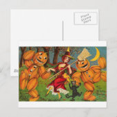 Carte Postale La danse de la sorcière (Devant / Derrière)