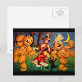 Carte Postale La danse de la sorcière (Devant / Derrière)