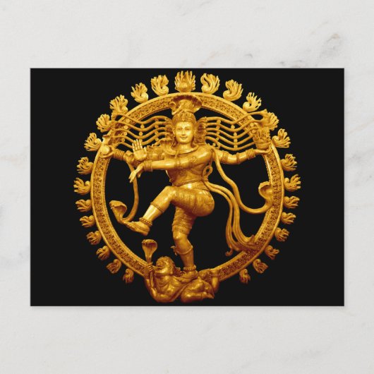 Carte Postale La danse de Shiva (Devant)