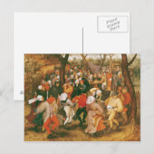 Carte Postale La Danse Mariage, 1607 (Devant / Derrière)