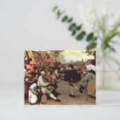 Carte Postale La Danse Paysanne - 1568 (Debout devant)