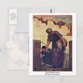 Carte Postale La Déchaîne De Honore Daumier (Devant / Derrière)