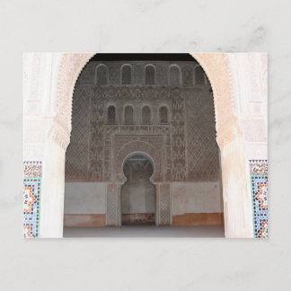 Carte Postale La décoration de Ben Youssef Medersa