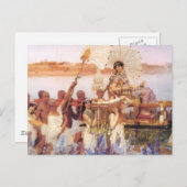 Carte Postale La découverte de Moïse (Devant / Derrière)