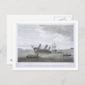 Carte Postale La découverte sur les rochers à So Charlotte (Devant / Derrière)