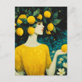 Carte Postale La Déesse Citron (Devant)