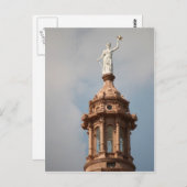 Carte Postale La déesse de la liberté (Devant / Derrière)