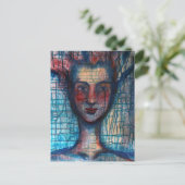 Carte Postale La déesse de pensée (Debout devant)