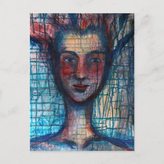 Carte Postale La déesse de pensée (Devant)