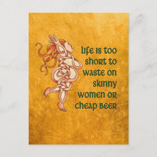 Carte Postale La déesse Motto (Devant)