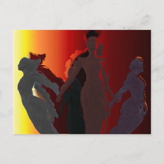 Carte Postale La déesse triple (Devant)