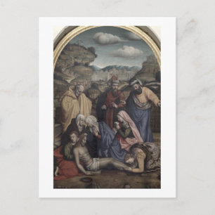 Carte Postale La Déposition (huile sur toile)