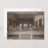Carte Postale La Dernière Cène (1495-1498) (Devant / Derrière)