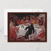 Carte Postale La Dernière Cène De Greco El (Devant / Derrière)