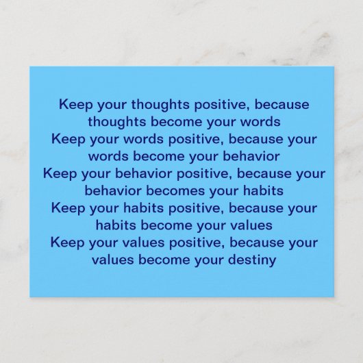 Carte Postale La dernière pensée de King (Devant)