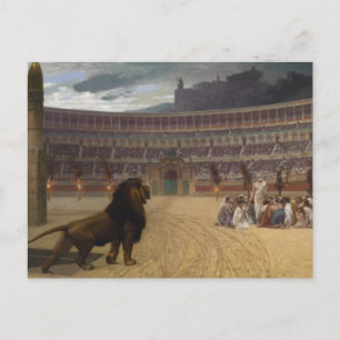 Carte Postale La Dernière prière des martyrs chrétiens