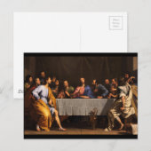 Carte Postale La Dernière soupe aux disciples (Devant / Derrière)