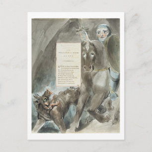 Carte Postale La descente d'Odin, un Ode, des poèmes du