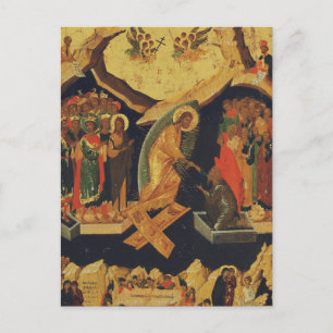 Carte Postale La Descente du Christ aux enfers Résurrection de J