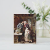 Carte Postale La Dévotion d'un fils, 1868 (huile sur toile) (Debout devant)