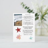 Carte Postale La différence d'une, histoire de Starfish. (Debout devant)