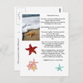 Carte Postale La différence d'une, histoire de Starfish. (Devant / Derrière)