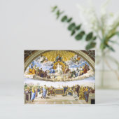 Carte Postale La Dispute du Saint Sacrement de Raphaël (Debout devant)