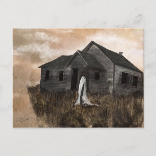 Carte Postale La distance sociale avec l'autre monde (Devant)