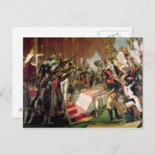 Carte Postale La distribution des normes d'Eagle (Devant / Derrière)