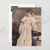 Carte Postale La Divine Sarah (Devant / Derrière)