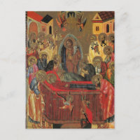 La Dormition de l'icône Theotokos