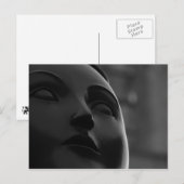 Carte Postale la douceur d'elle - statue de Botero (Devant / Derrière)