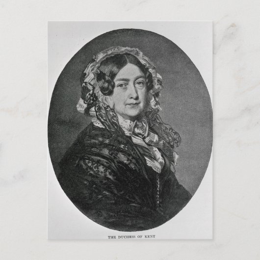 Carte Postale La duchesse de Kent (Devant)